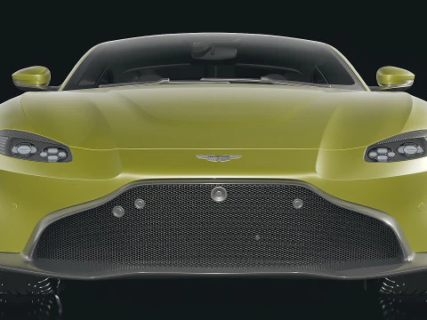 Aston Martin Vantage 2019 3D Model