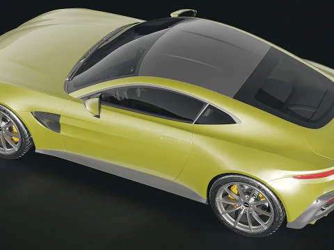 Aston Martin Vantage 2019 3D Model