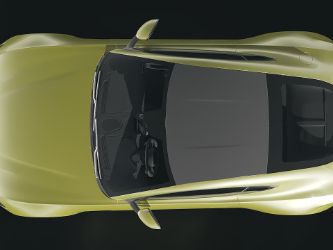 Aston Martin Vantage 2019 3D-Modell