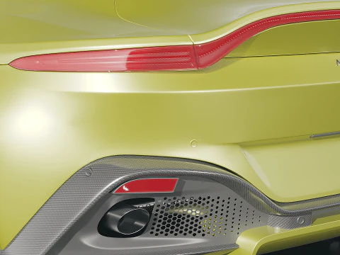 Aston Martin Vantage 2019 3D Model