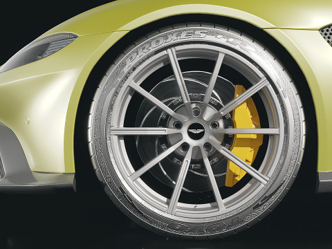 Aston Martin Vantage 2019 3D-Modell