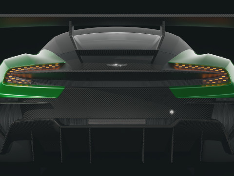 Aston Martin Vulcan 2016 Modelo 3D