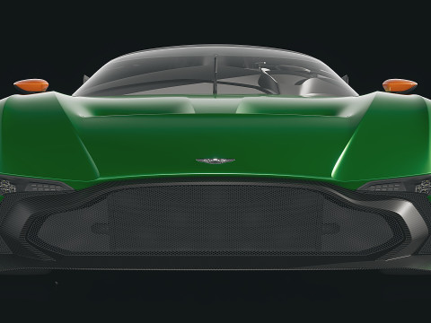 Aston Martin Vulcan 2016 Modelo 3D