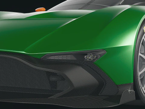 Aston Martin Vulcan 2016 3D Model