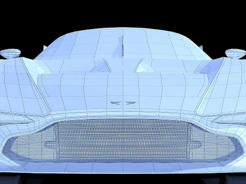 Aston Martin Vulcan 2016 3D Model