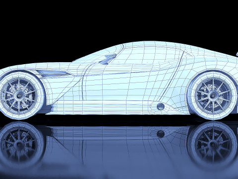 Aston Martin Vulcan 2016 Modelo 3D