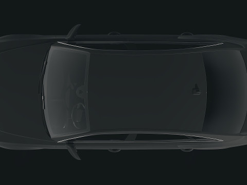 Sedan long Audi A8 2022 3D Model