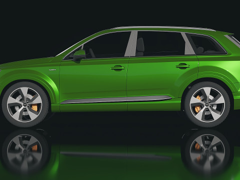 SUV Audi Q7 2016 3D Model