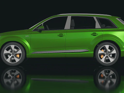 Позашляховик Audi Q7 2016 р.в 3D Модель