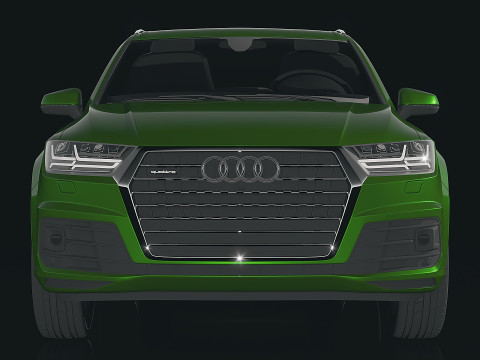 SUV Audi Q7 2016 3D Model