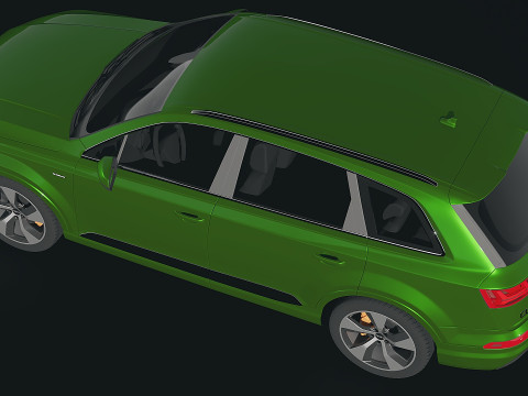 SUV Audi Q7 2016 3D Model