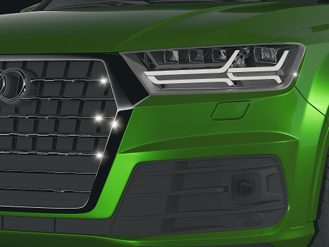 SUV Audi Q7 2016 3D Model