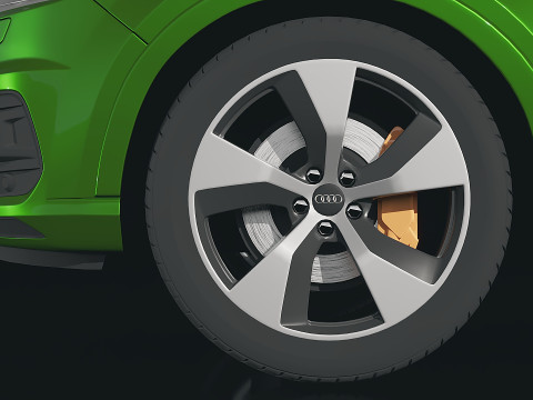 SUV Audi Q7 2016 3D Model