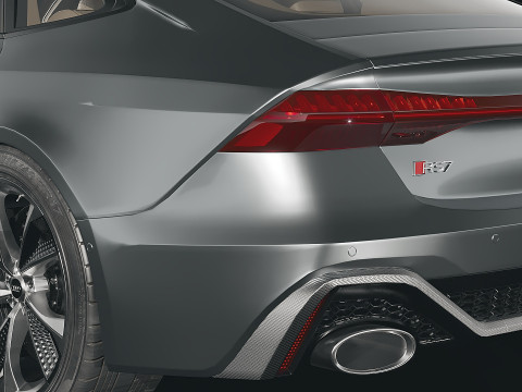 Sedan Audi RS7 2020 3D Модель