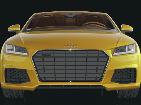 Audi TT Roadster cabriolet 2017 3D 모델