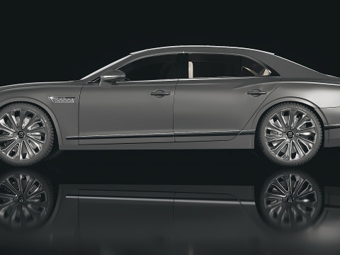 Bentley Flying Spur Mulliner 2022 3D Модель