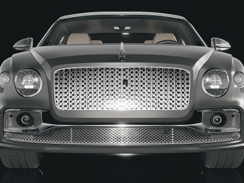 Bentley Flying Spur Mulliner 2022 3Dモデル