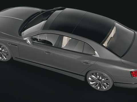 Bentley Flying Spur Mulliner 2022 3Dモデル