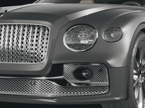 Bentley Flying Spur Mulliner 2022 3Dモデル
