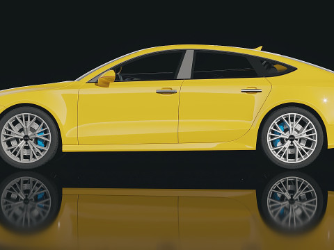 Audi A7 2015 Model 3D