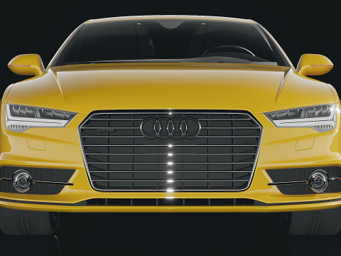 Audi A7 2015 Modèle 3D