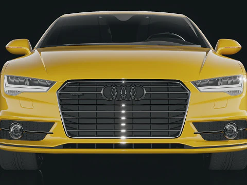 Audi A7 2015 3D Modell