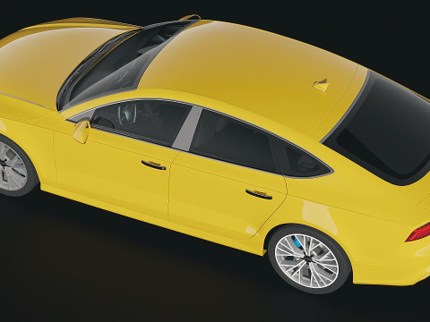 Audi A7 2015 Modèle 3D