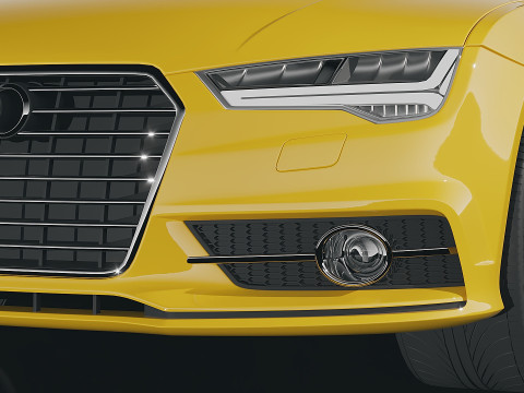 Audi A7 2015 Modèle 3D