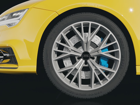 Audi A7 2015 Modèle 3D