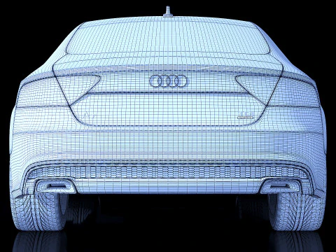Audi A7 2015 3D Modell