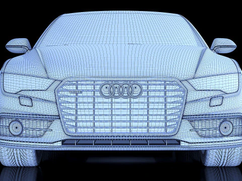 Audi A7 2015 3D Modell