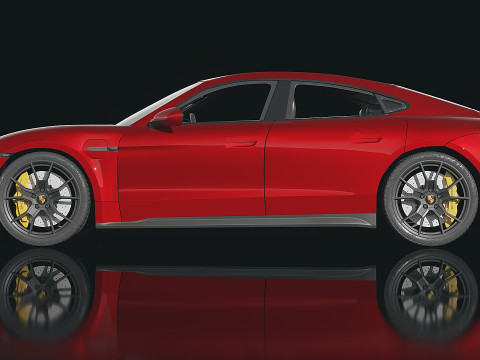 Porsche Taycan GTS 2022 Modelo 3D
