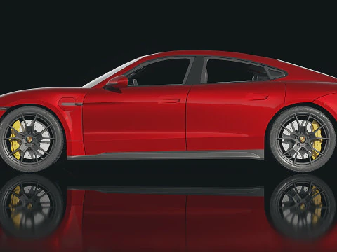 Porsche Taycan GTS 2022 Modello 3D