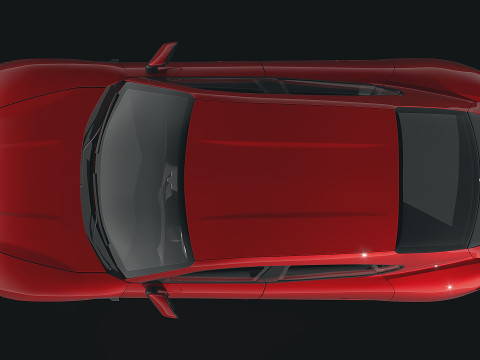Porsche Taycan GTS 2022 3D Model