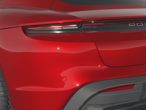 Porsche Taycan GTS 2022 3D Model