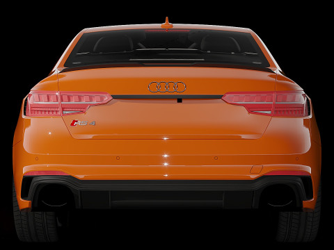 Audi RS4 Sedan 2020 3D Модель