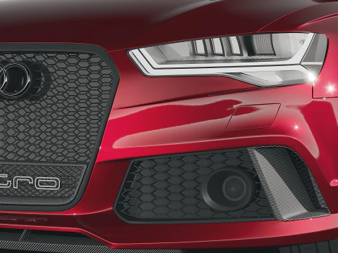 Audi RS6 sedan 2015 3D Model
