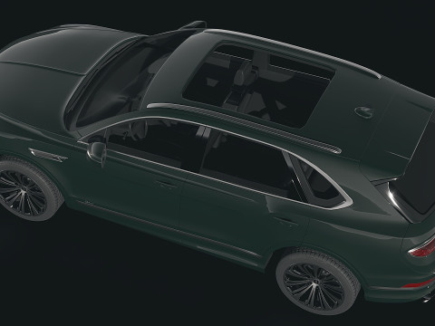 Bentley Bentayga Hybrid 2021 Modelo 3D