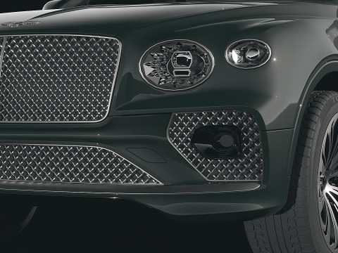 Bentley Bentayga Hybrid 2021 Modelo 3D