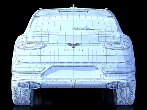 Bentley Bentayga Hybrid 2021 Modelo 3D