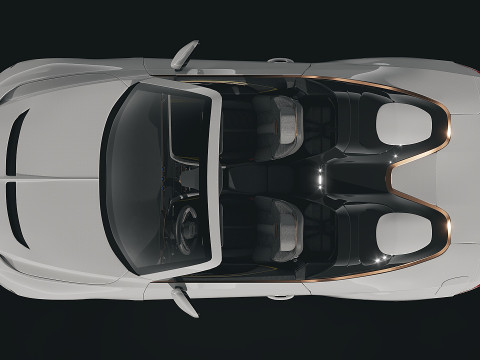 Bentley Bacalar Mulliner 2021 3D 모델