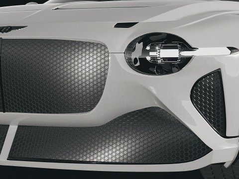 Bentley Bacalar Mulliner 2021 3D 모델