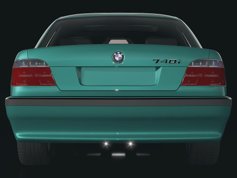 Sedan 7 series 1998 Modelo 3D