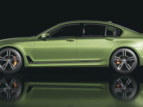 Sedan 7 series M Sport package 2016 3D-Modell