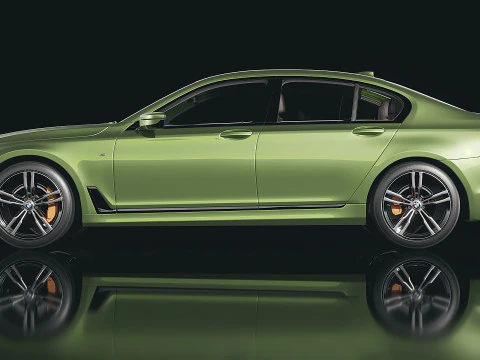 Pakiet sportowy Sedan serii 7 M 2016 Model 3D