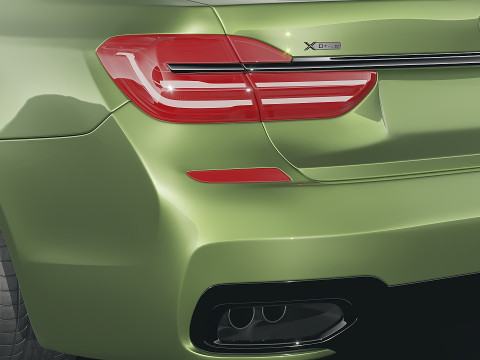 Sedan 7 series M Sport package 2016 Model 3D