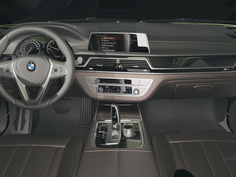 Sedan 7 series M Sport package 2016 Model 3D