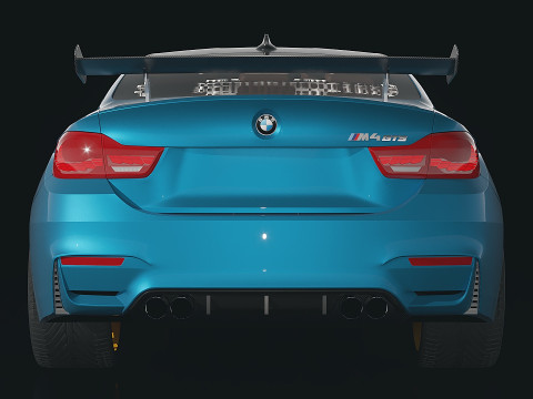 Sedan M4 GTS 2016 3D Model
