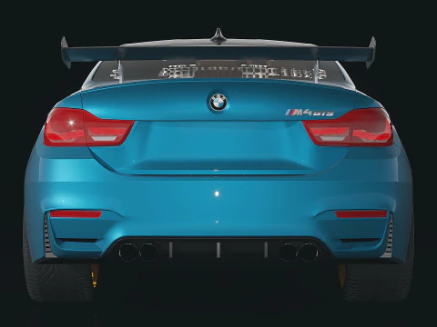 Sedan M4 GTS 2016 3D Model