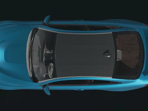 Sedan M4 GTS 2016 3D Model